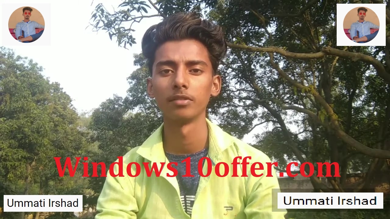 Ummati Irshad (YouTube) with Windows10offer.com